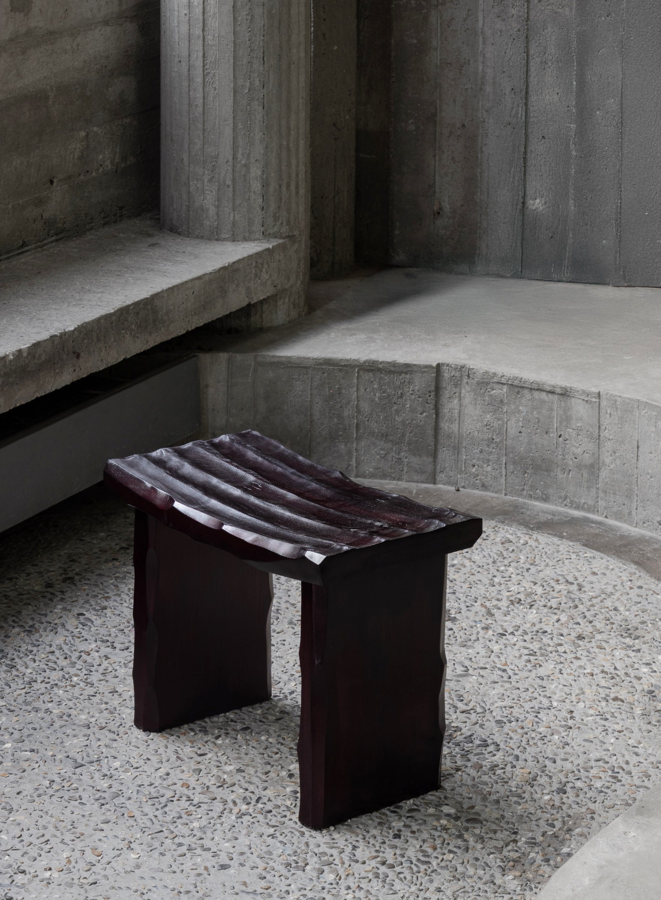 Sculpting Archetypes - Curved stool 2025